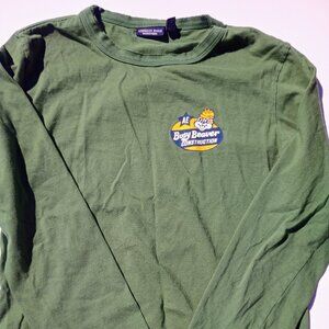 Vintage Y2K American Eagle Busy Beaver Long-Sleeve Tee